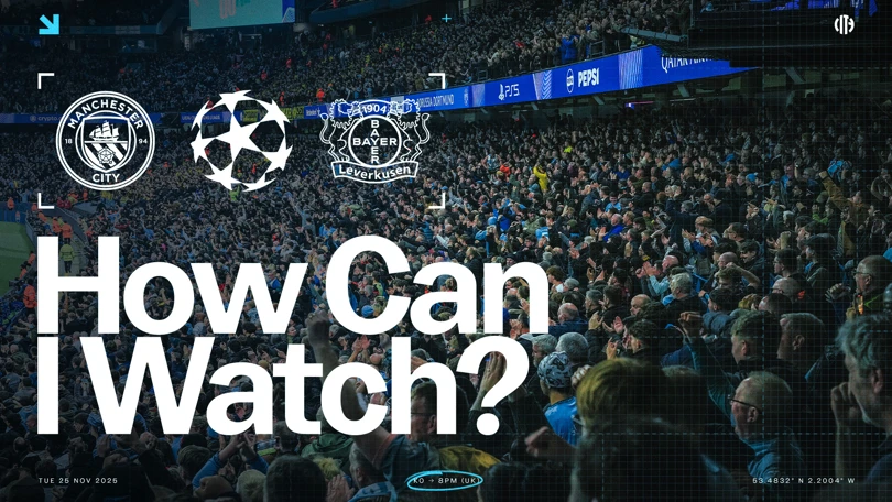 我如何在电视上观看曼城对阵勒沃库森的比赛？