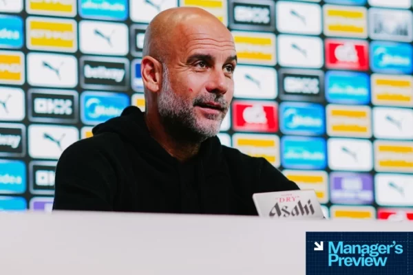 瓜迪奥拉在对阵纽卡斯尔前发布伤情更新