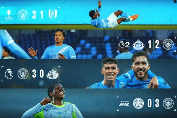 震撼！曼城周末大获全胜，横扫对手创造辉煌！