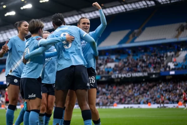 曼城本赛季的WSL数据